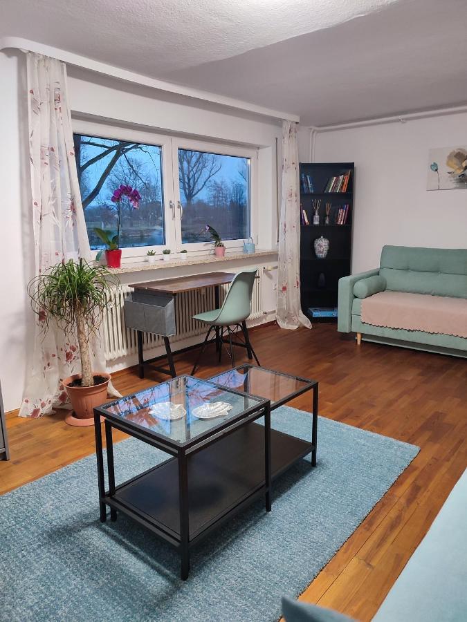 Gemuetliche Zwei-Zimmer-Wohnung Am Regnitzufer Bamberg Ngoại thất bức ảnh