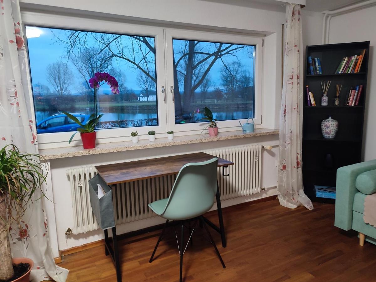 Gemuetliche Zwei-Zimmer-Wohnung Am Regnitzufer Bamberg Ngoại thất bức ảnh